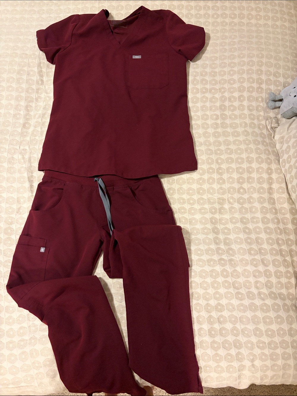 FIGS Maroon Set S/XS